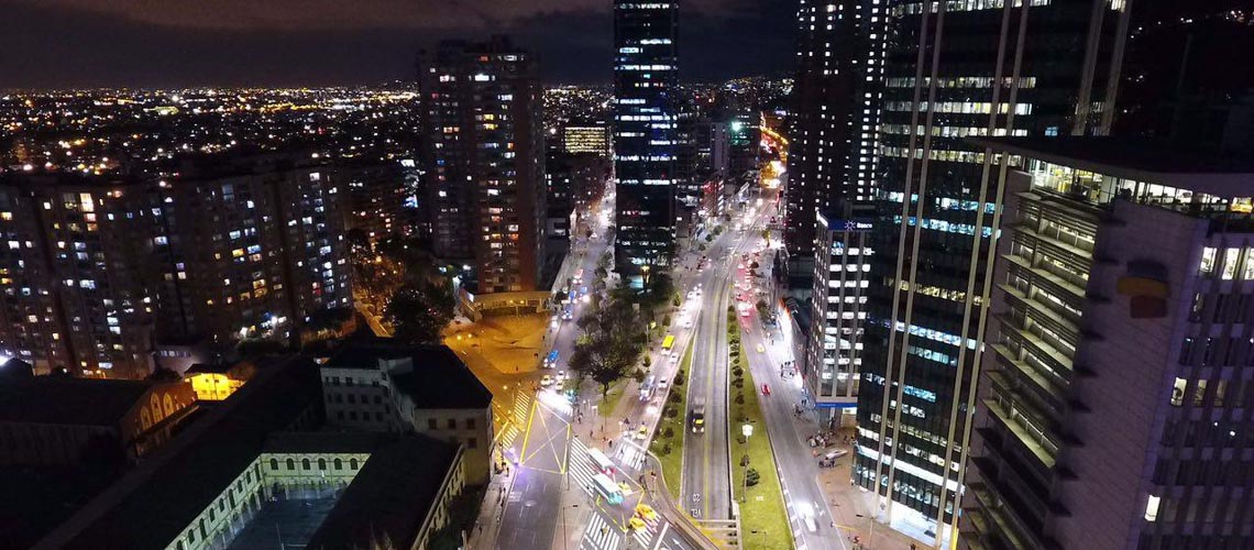 Excelente vista en Bogota